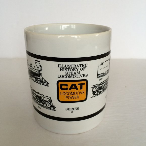 Illustrated History of Steam Locomotives Coffee Mug Series 3 Coloroll England - Picture 2 of 7